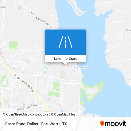 Mapa de Garza Road