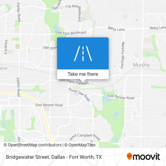 Mapa de Bridgewater Street