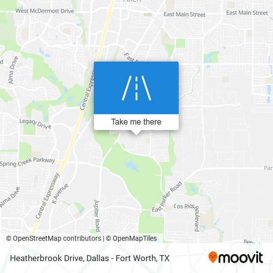 Mapa de Heatherbrook Drive