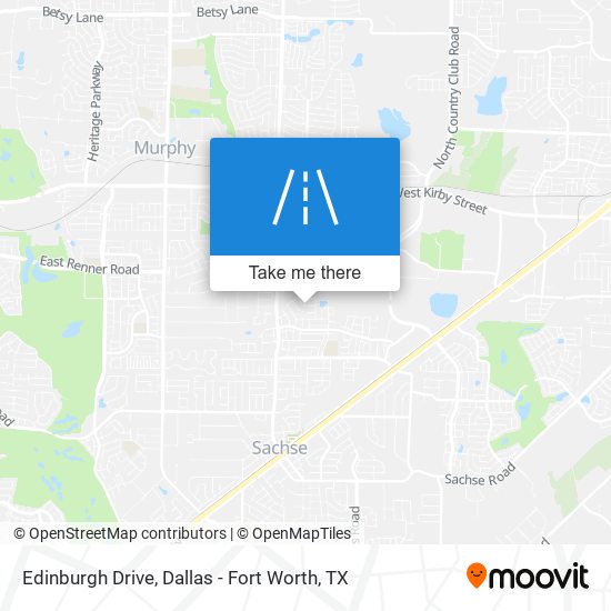 Edinburgh Drive map