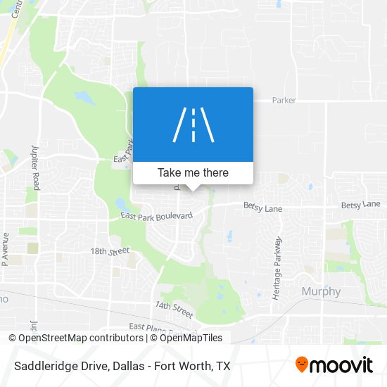 Mapa de Saddleridge Drive