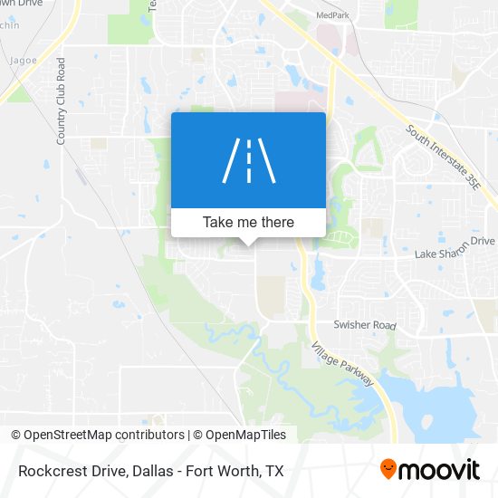 Rockcrest Drive map