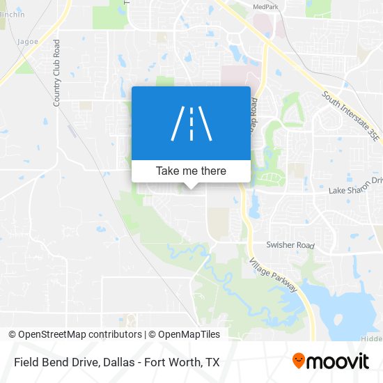 Mapa de Field Bend Drive