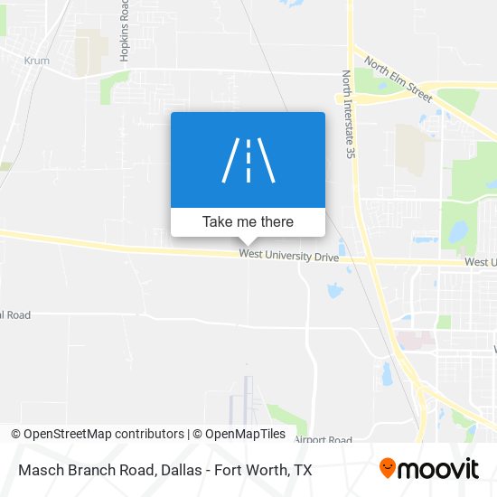 Masch Branch Road map