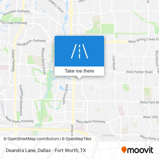 Deandra Lane map