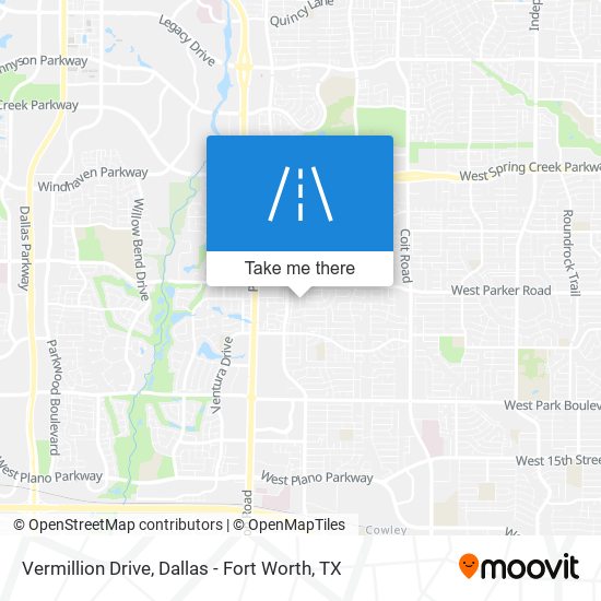 Vermillion Drive map