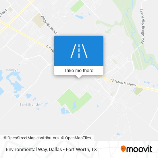 Environmental Way map