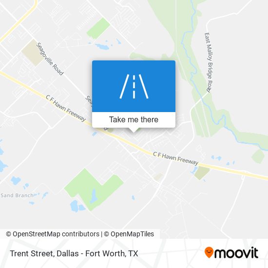 Trent Street map