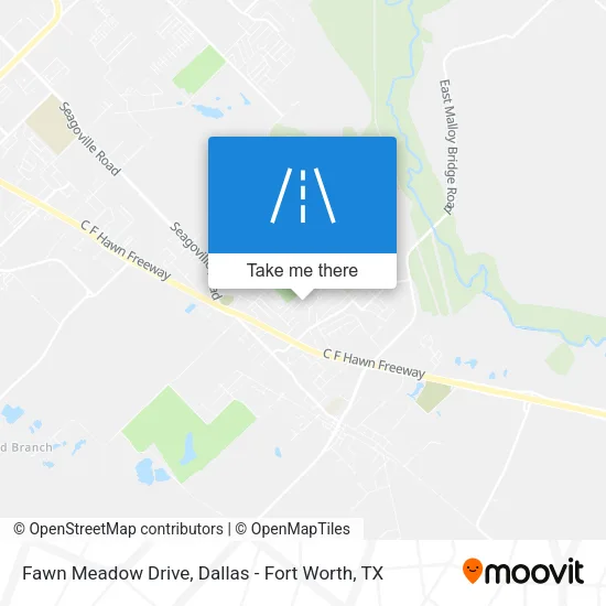 Fawn Meadow Drive map