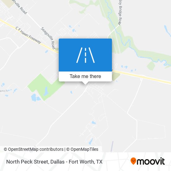Mapa de North Peck Street
