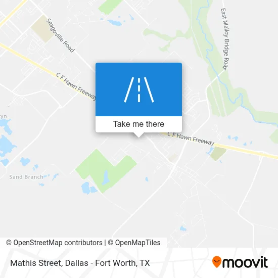 Mathis Street map