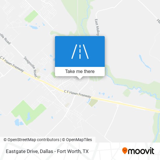 Eastgate Drive map