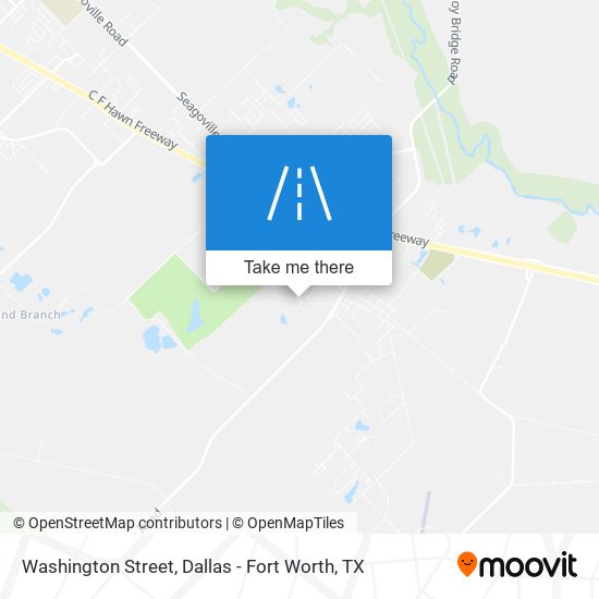 Mapa de Washington Street