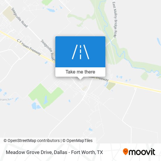 Mapa de Meadow Grove Drive