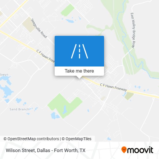 Mapa de Wilson Street