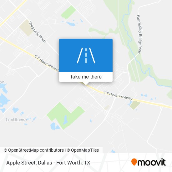 Mapa de Apple Street