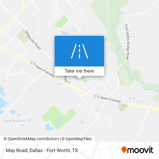 Mapa de May Road