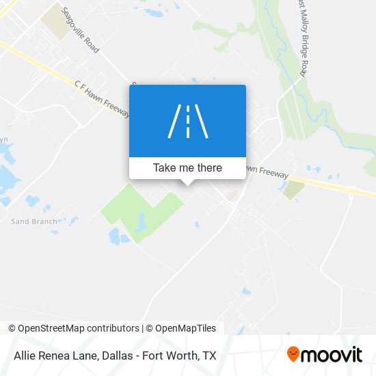 Allie Renea Lane map