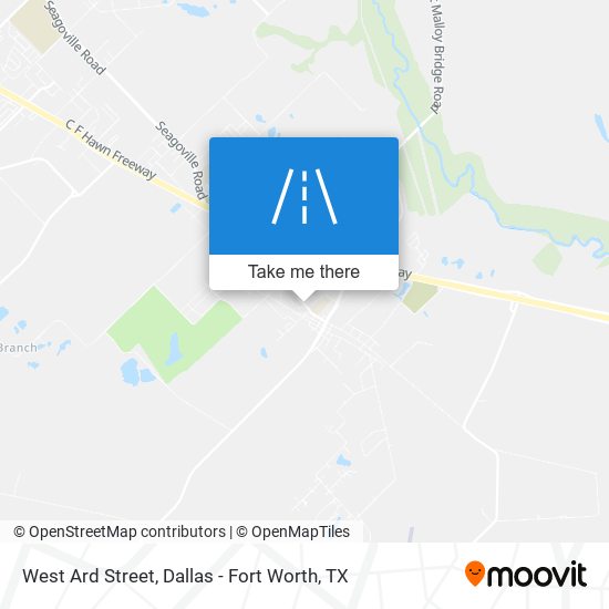 West Ard Street map