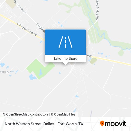 Mapa de North Watson Street
