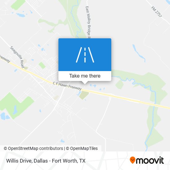 Willis Drive map
