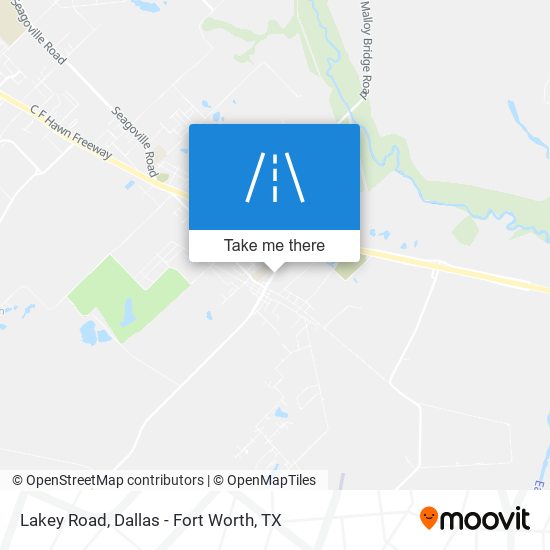 Mapa de Lakey Road