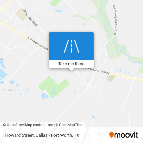 Howard Street map