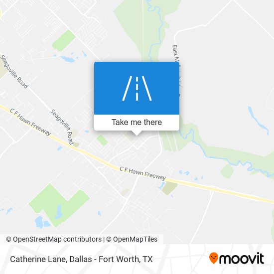 Mapa de Catherine Lane