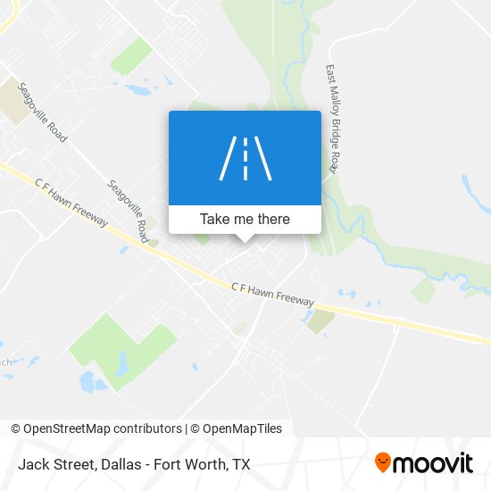 Mapa de Jack Street