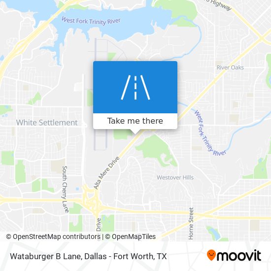 Mapa de Wataburger B Lane