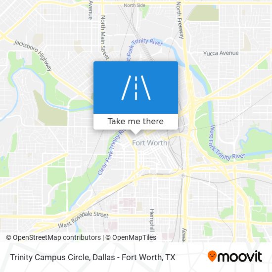 Mapa de Trinity Campus Circle