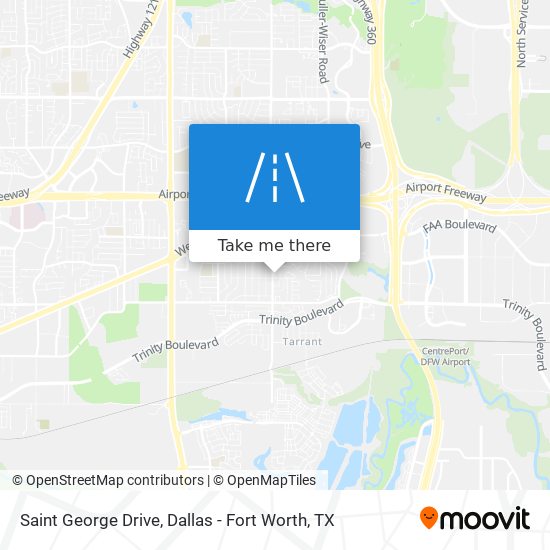 Saint George Drive map