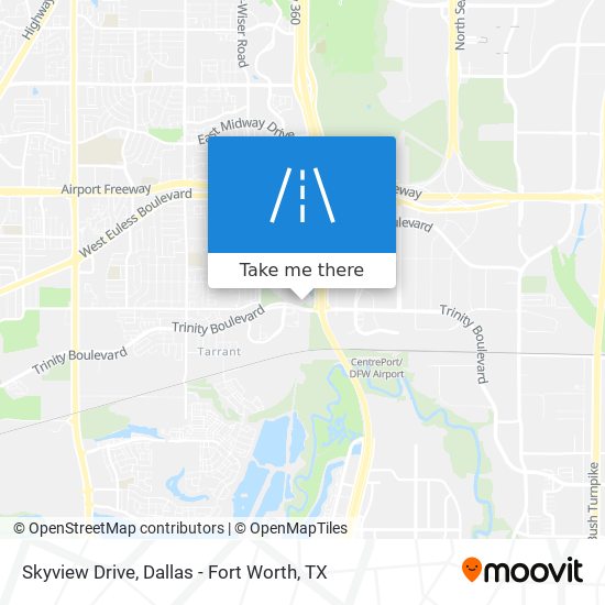 Skyview Drive map