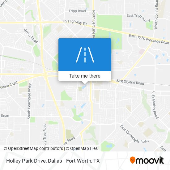 Mapa de Holley Park Drive