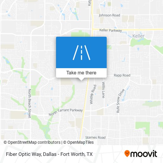 Mapa de Fiber Optic Way
