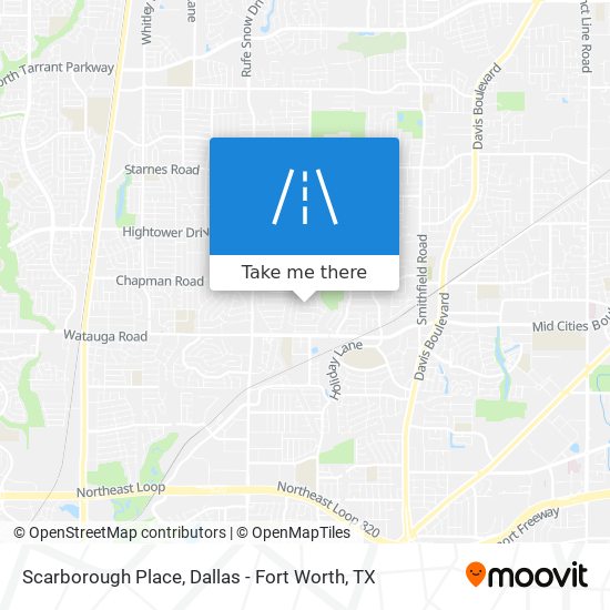 Scarborough Place map
