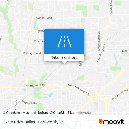 Kate Drive map