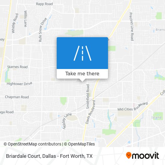 Briardale Court map