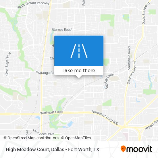High Meadow Court map