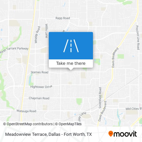 Meadowview Terrace map