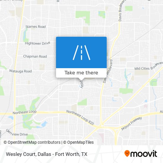 Wesley Court map