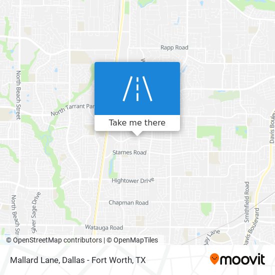 Mapa de Mallard Lane