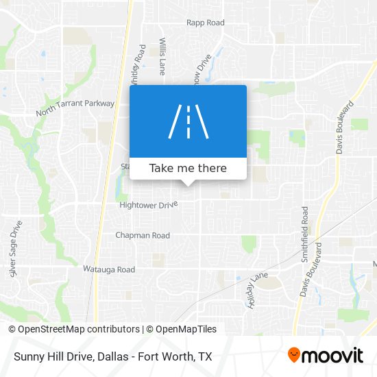 Sunny Hill Drive map