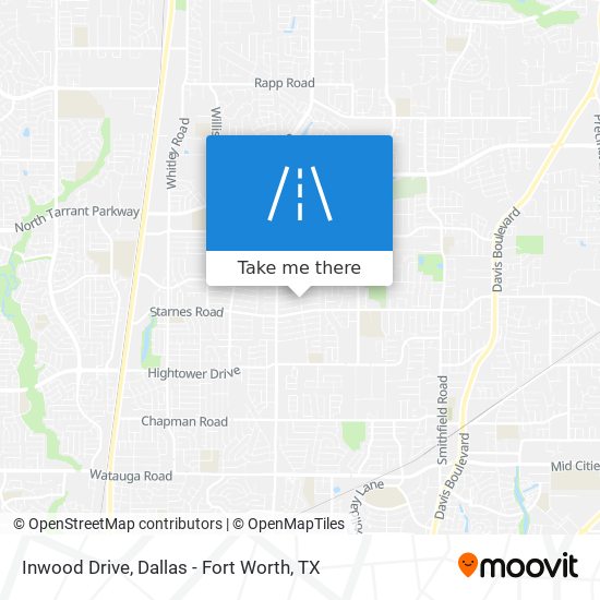 Inwood Drive map