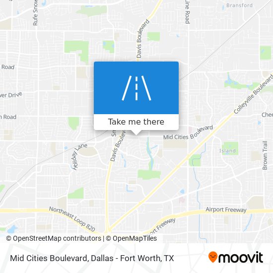 Mapa de Mid Cities Boulevard