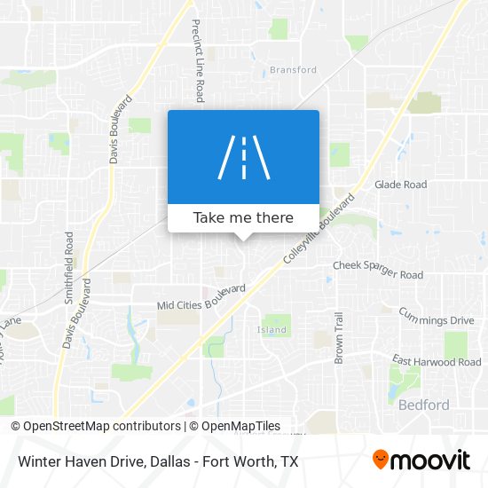 Winter Haven Drive map