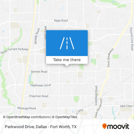 Mapa de Parkwood Drive