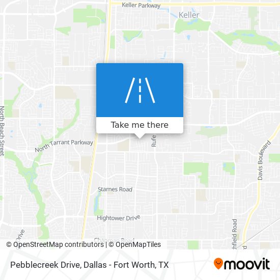 Mapa de Pebblecreek Drive