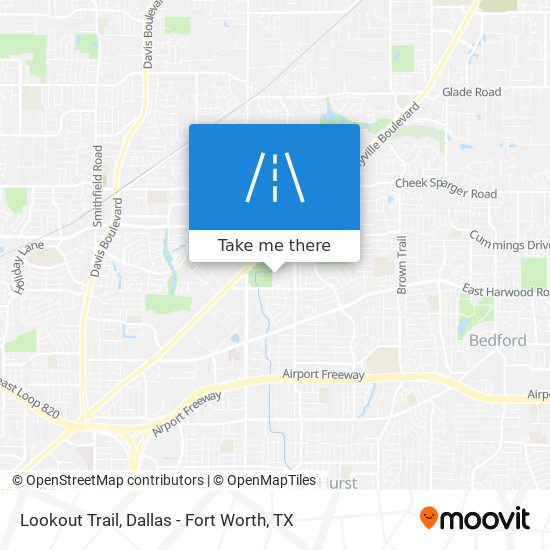 Mapa de Lookout Trail
