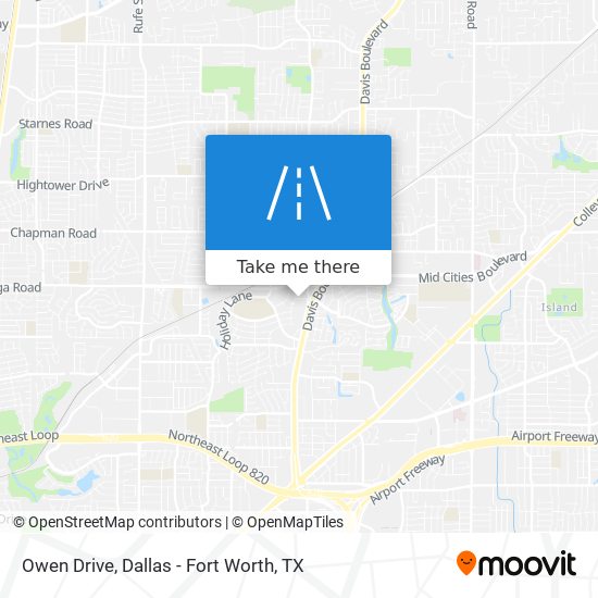 Owen Drive map